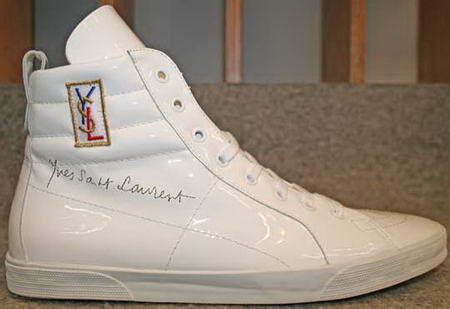 ysl rolling sneakers white|yves saint laurent sneakers sale.